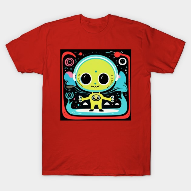 Alien Babies T-Shirt by jeanmbart